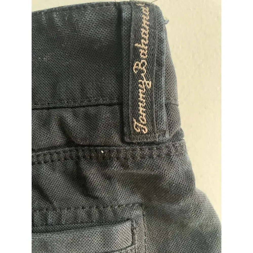 Tommy Bahama Pants Mens 32 Dark Gray Casual Comfort Relaxed Fit Chino Jeans